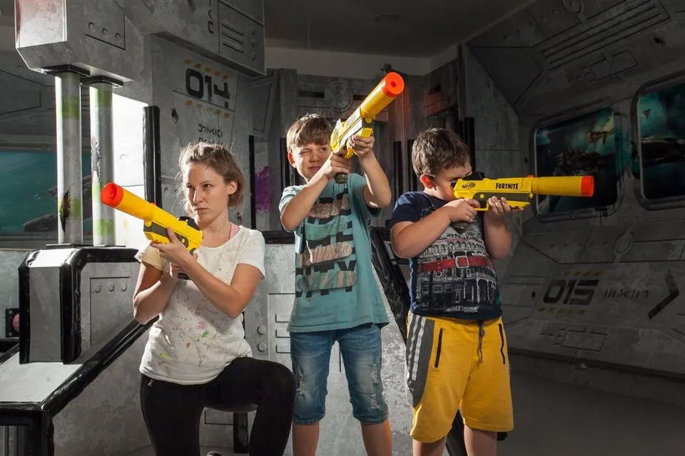 Csupakaland Családi Élményparkban NERF szivacslövő játék – 1. kép
