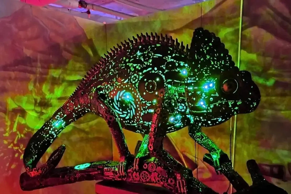 Trash Art Museum - Belépőjegy a fémhulladék kiállításra – 1. kép